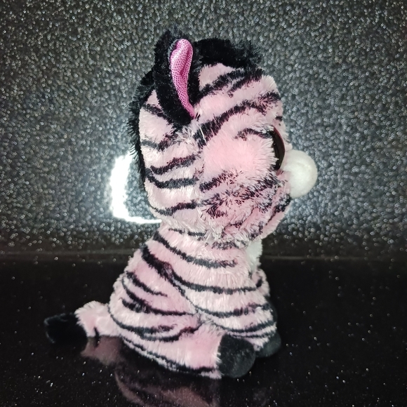 Ty Beanie Boo Zoey the Pink Zebra Plushi. - Picture 2 of 8